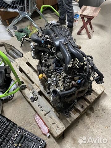 Двигатель EJ20X разбор (legacy Bl5 дорест)