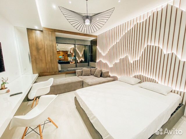 

Квартира-студия, 40 м², 2 кровати