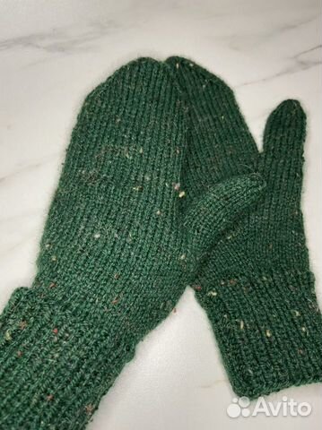 Варежки вязаные