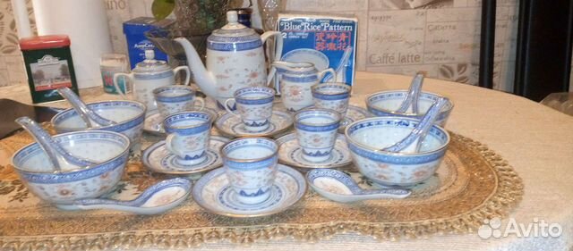 Сервиз,пиалы рисовый фарфор Китай