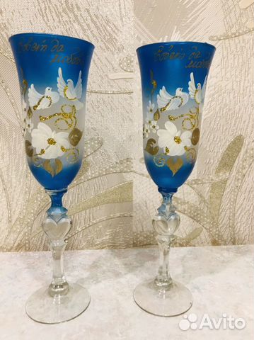 Фужеры свадебные