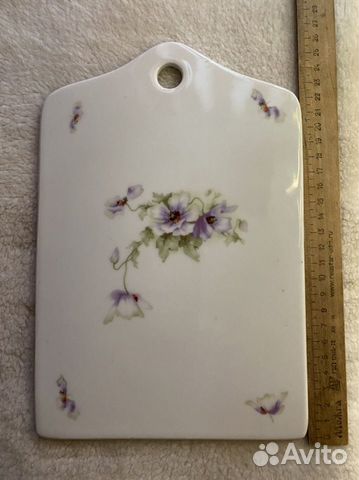 Доска сырная,фарфор царского периода