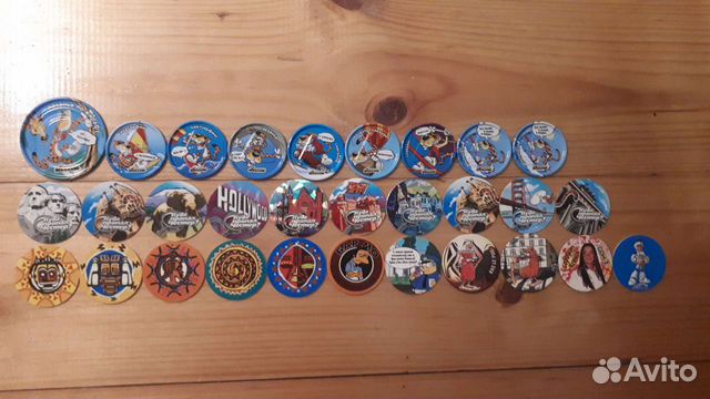 Фишки/биты/кепсы - редкие