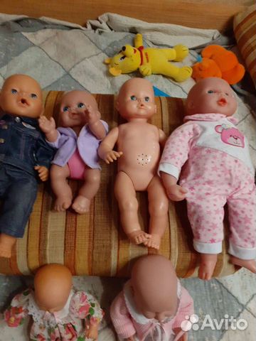 Кукла пупс разные