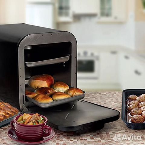 Духовка (шкаф жарочный) Кедр шж-0,625 черный