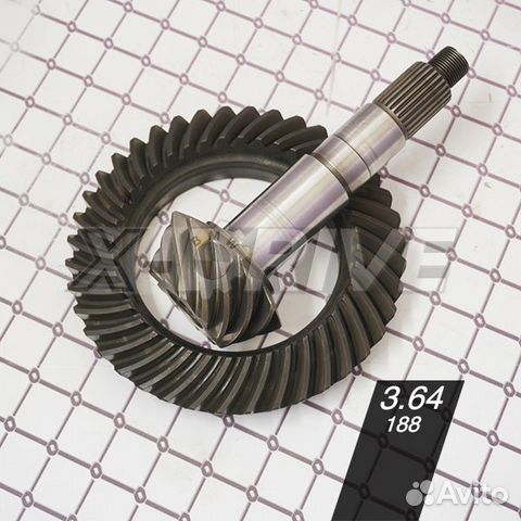 Главная пара 3,64 188 тип для bmw e34, e36, e30