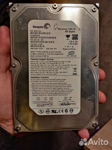 Seagate Barracuda 400gb 750gb 1Tb 3Tb 3,5