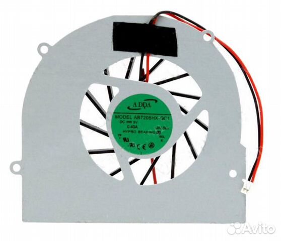 Кулер, вентилятор к hasee A420, A360, p/n: AB7205H