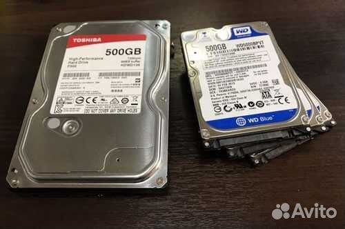 HDD 2,5 и 3,5 дюйма