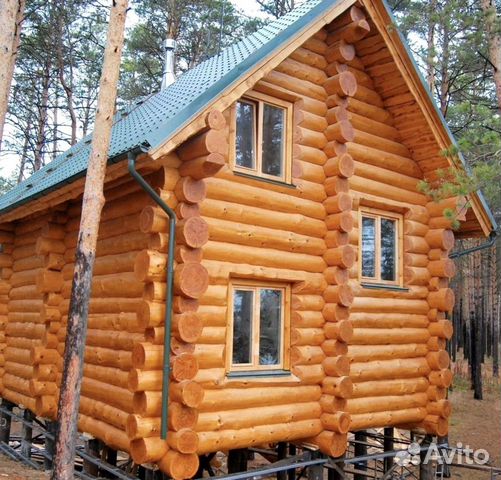 Сруб дома, бани. От Производителя