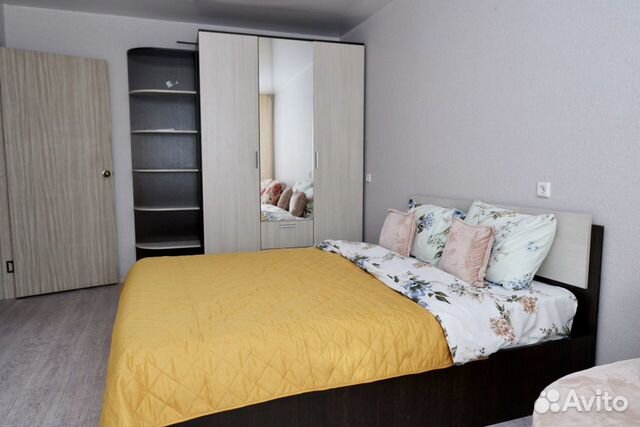 

1-к. квартира, 38 м², 2 кровати
