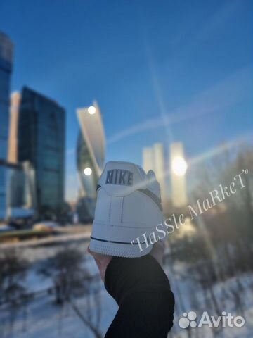 Кроссовки Nike Air Force 1 White/Blue