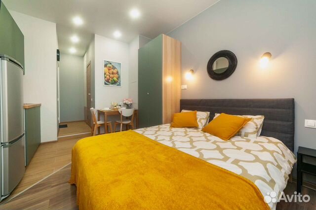 

Квартира-студия, 18 м², 1 кровать