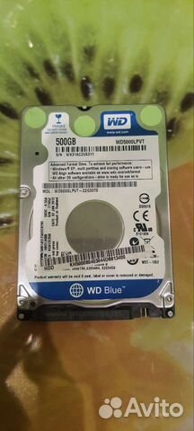 Жесткий диск WD5000lpvt hdd500gb для ноутбука