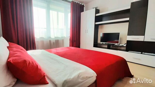 

1-к. квартира, 32 м², 2 кровати