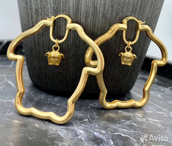Серьги versace