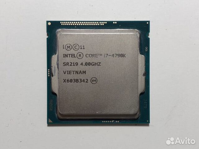 Процессор Intel core i7 4790K
