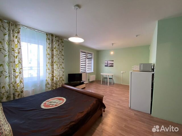 

Квартира-студия, 35 м², 1 кровать