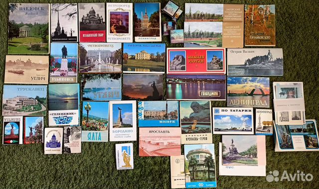 Наборы открыток СССР. Краеведение (города, места)