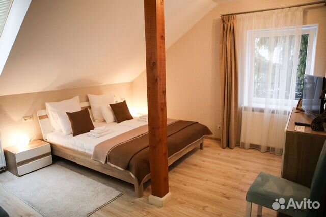 

1-к. квартира, 45 м², 2 кровати