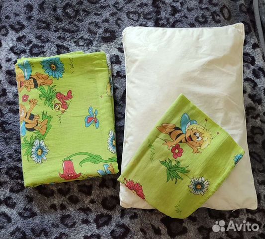 Подушка+наволочка+пододеяльник(за всё)