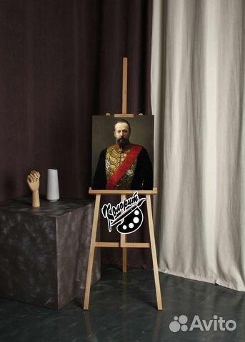 Витте С. Ю. портрет на холсте 40х50см