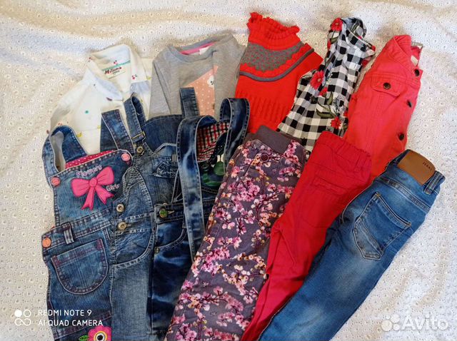 Пакет вещей на девочку 92-98р
