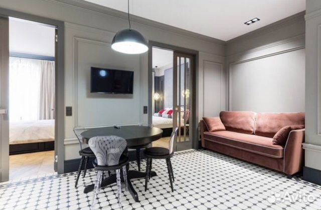 

2-к. квартира, 51 м², 2 кровати