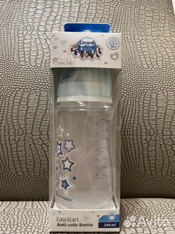 Новая Бутылка для кормления Canpol Babies 240мл