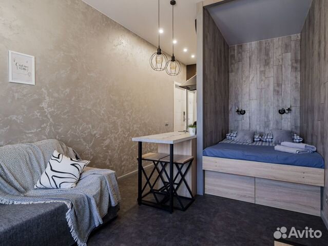 

1-к. квартира, 23 м², 2 кровати