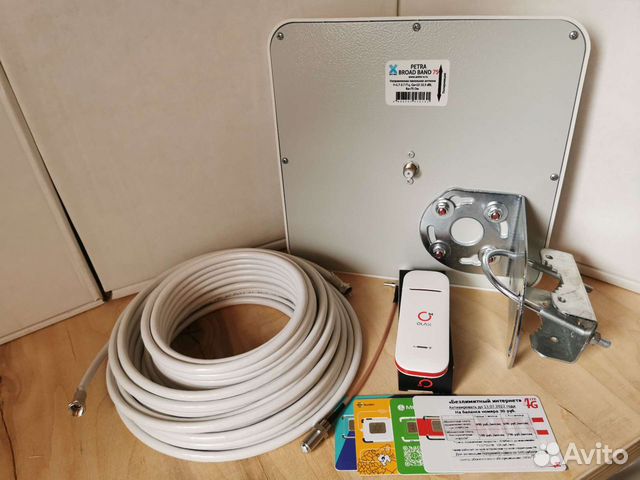 Интернет на дачу с Wi-Fi и антенной