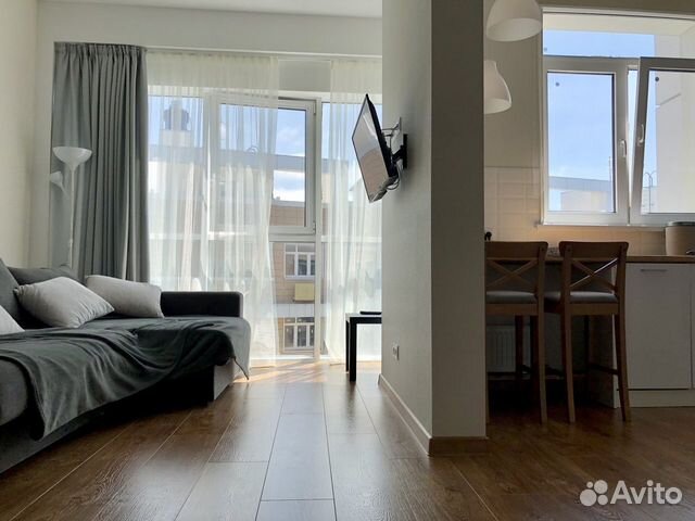 

1-к. квартира, 45 м², 2 кровати