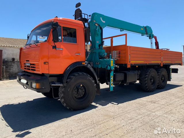 Водитель кму камаз на манипулятор kanglim 7 т