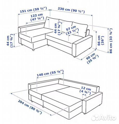 Угловой диван кровать фрихетэн икея