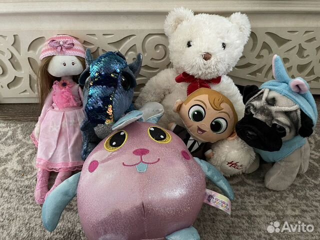 Кукла тильда, крош, дракон, босс, мягкие игрушки