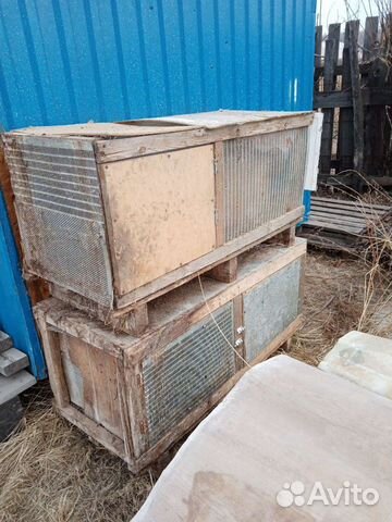 Клетки для кроликов бу