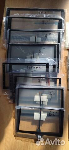 Сенсор тачскрин дисплей для автомагнитол 2din