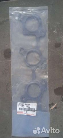 Прокладка выпускного коллектора тойота 2uzfe