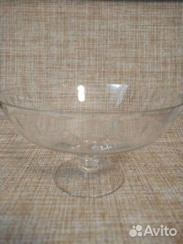 Ваза для фруктов на ножке СССР