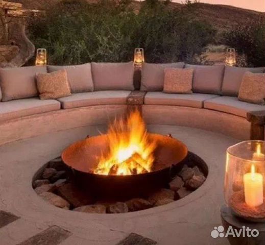 Мангал, кострище, очаг, 600 мм, толщина 6 мм