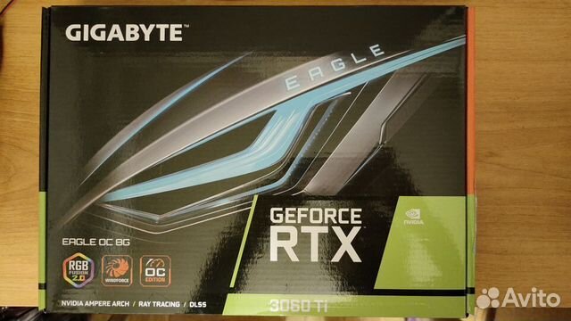 Видеокарта RTX 3060 ti Gigabyte Eagle OC