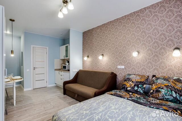 

Квартира-студия, 20 м², 2 кровати
