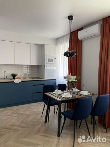

1-к. квартира, 45 м², 2 кровати