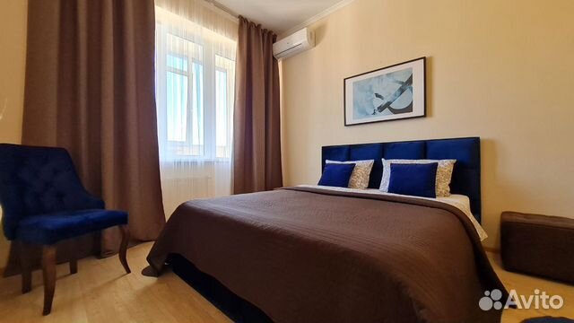 

1-к. квартира, 58 м², 2 кровати