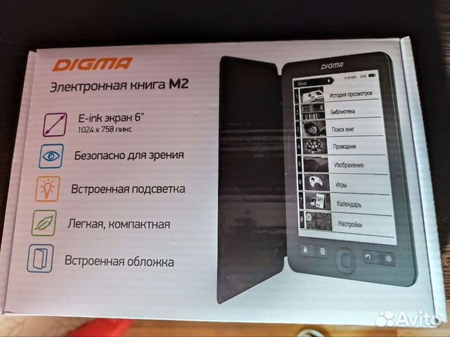 Электронная книга digma m2