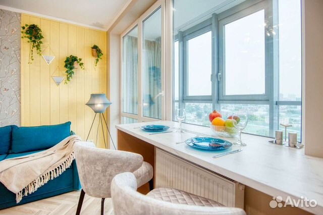 

Квартира-студия, 33 м², 2 кровати