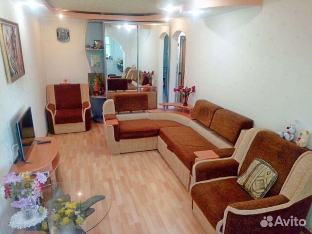 

1-к. квартира, 45 м², 3 кровати