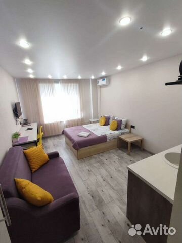 

Квартира-студия, 30 м², 2 кровати