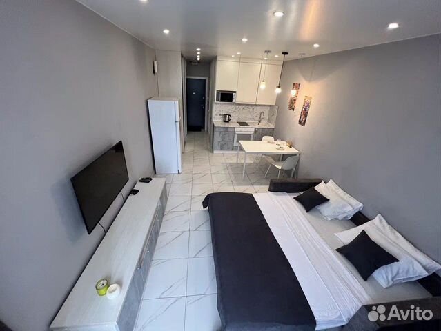 

Квартира-студия, 30 м², 1 кровать