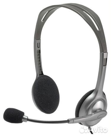 Наушники Logitech Stereo Headset H110 с микрофоном